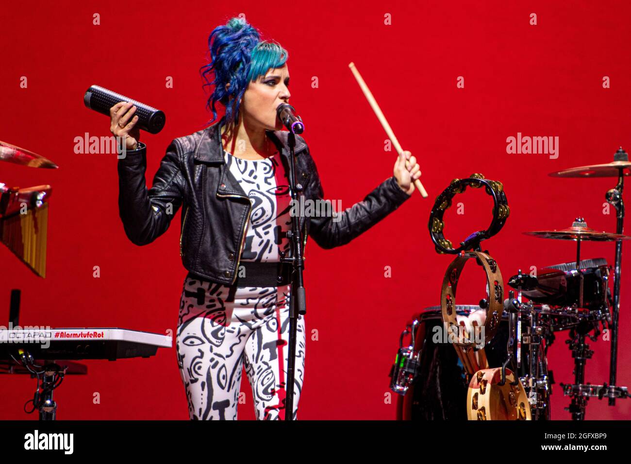 Peter Maffay Band Live Open Air In Der Freilichtbuhne Junge Garde Dresden 26 08 2021 Stock Photo Alamy