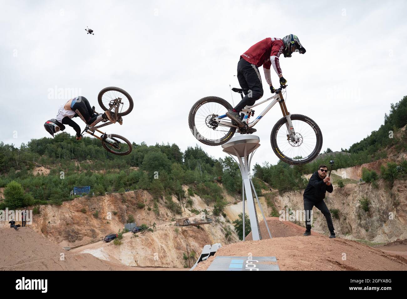 Birkenfeld Germany. 27th Aug 2021. Cycling Mountain Bike