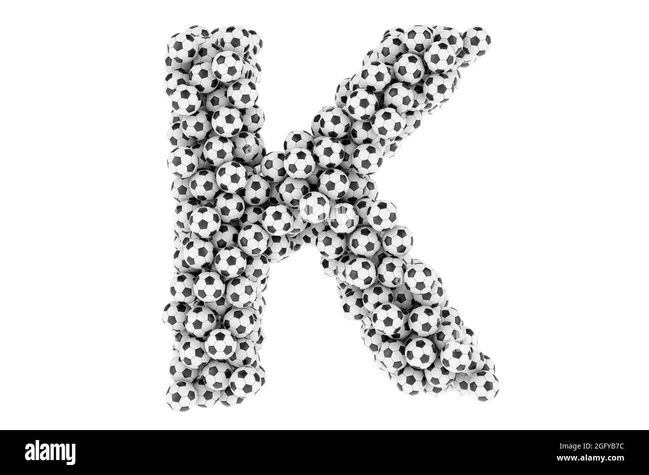 Large letter k hi-res stock photography and images - Alamy