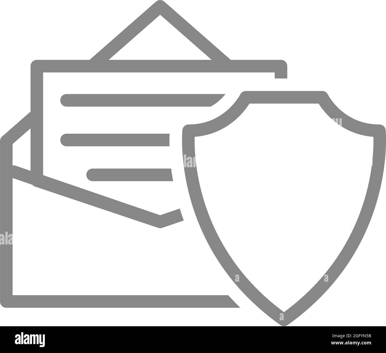 Letter of protection Black and White Stock Photos & Images - Alamy