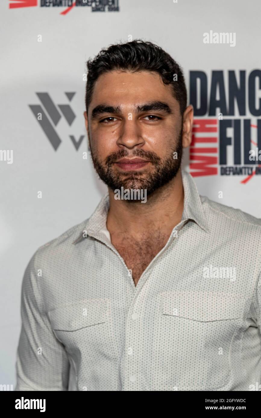 George Lako attends  24th Annual Dances with Films Festival 'The Art of Protest' Premiere at TCL Chinese Theater, Los Angeles, CA on August 26, 2021 Stock Photo