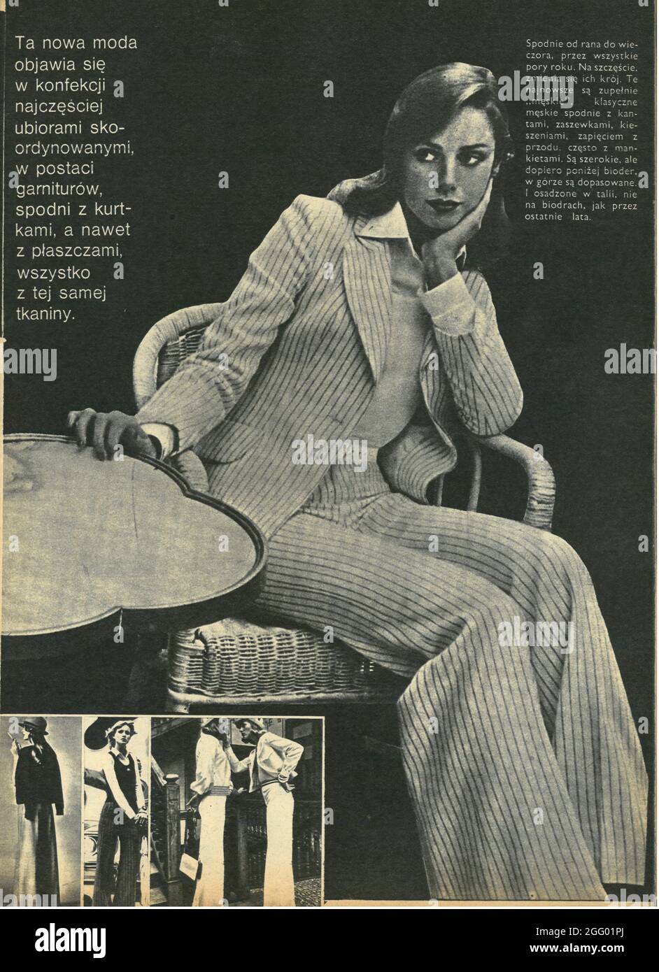 1970s UK Janet Frazer Mens Fashion Catalogue/ Brochure Plate Stock