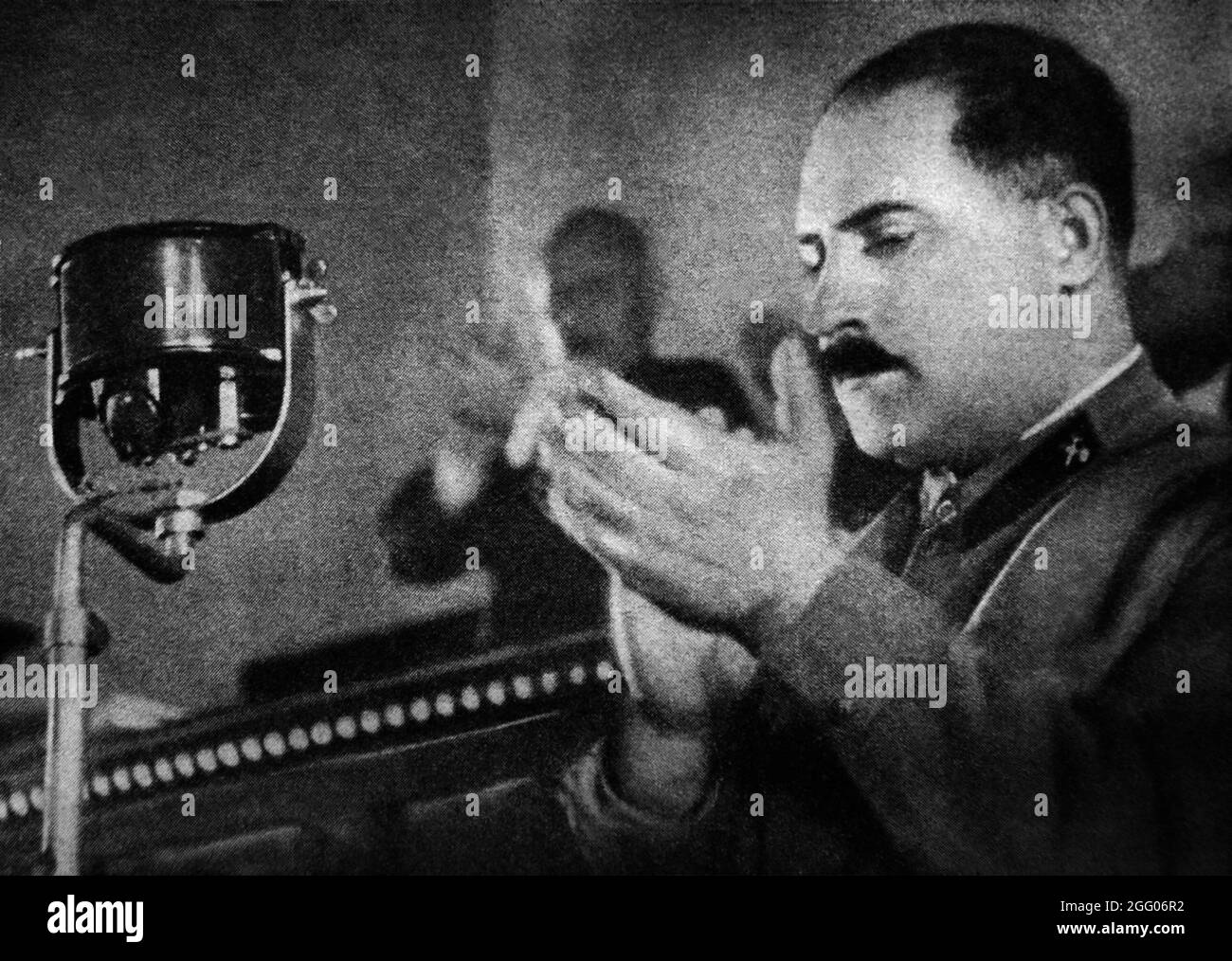 Lazar Kaganovich, one of Stalin's main associates Stock Photo