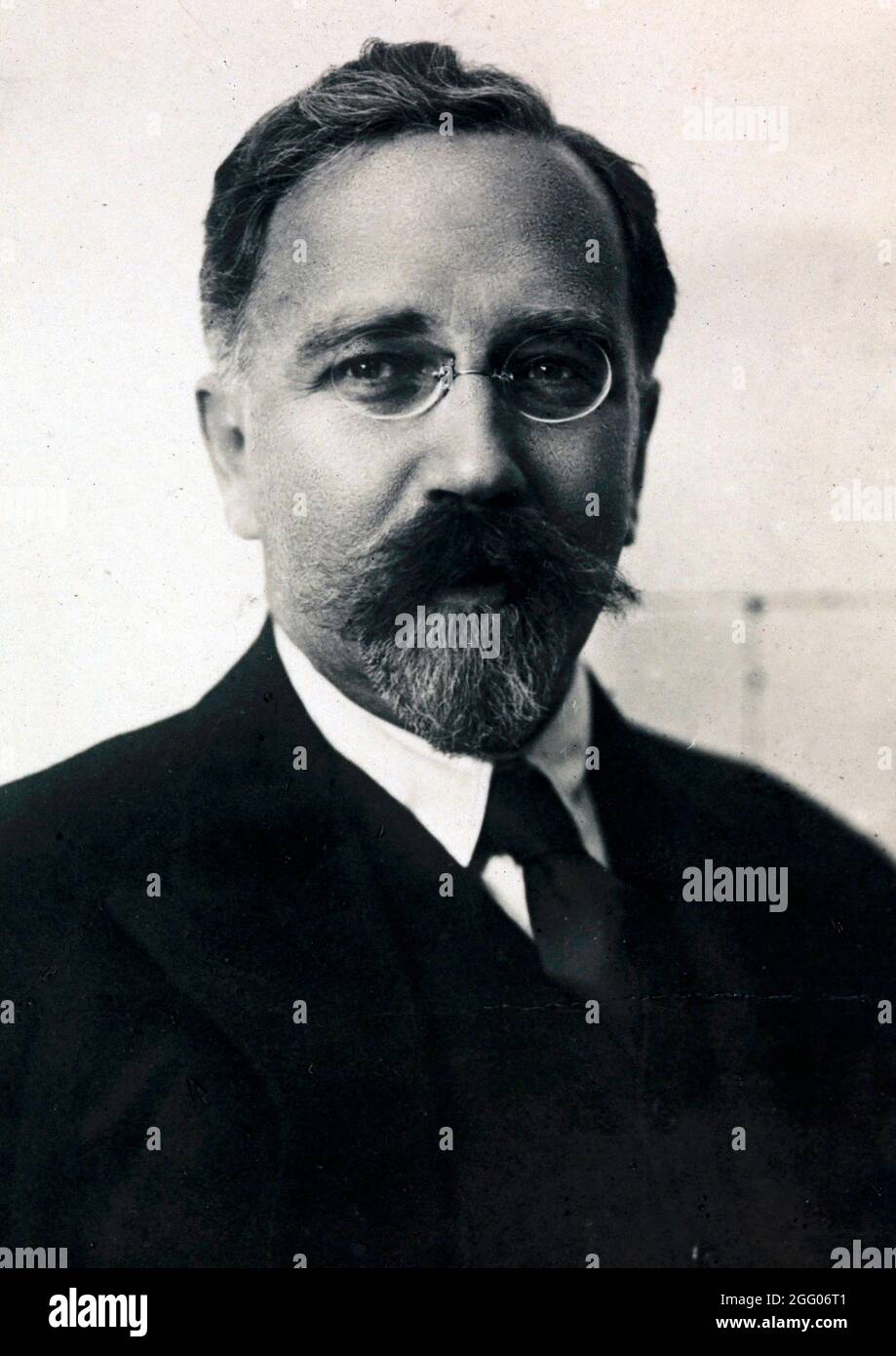 A portrait of Lev Kamenev Stock Photo