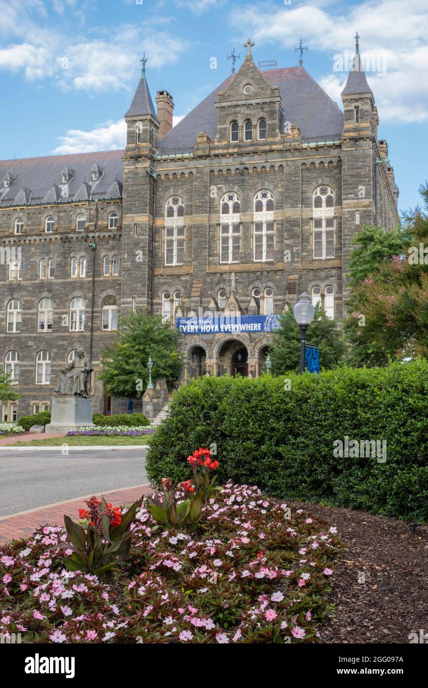 Georgetown University, Washington, DC., USA. Stock Photo