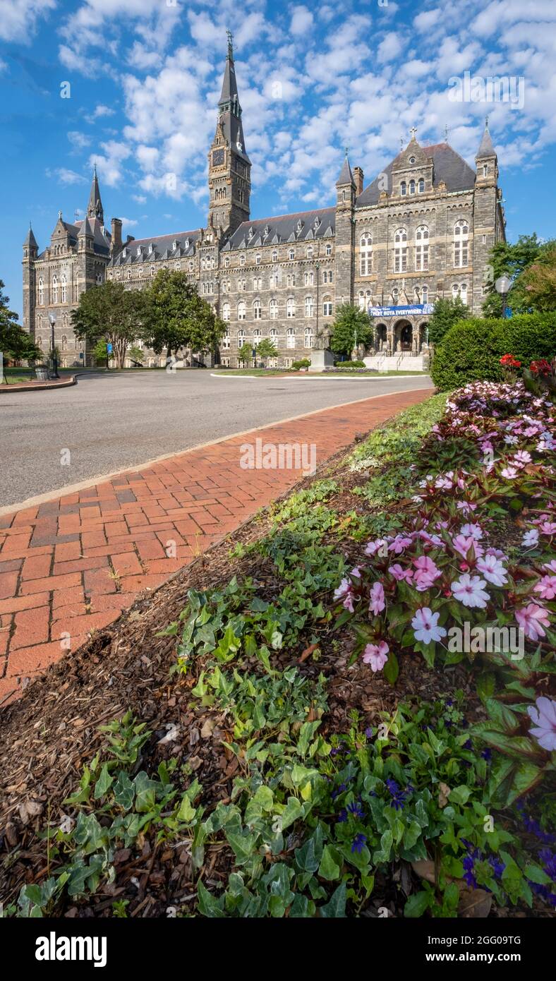 Georgetown University, Washington, DC., USA. Stock Photo