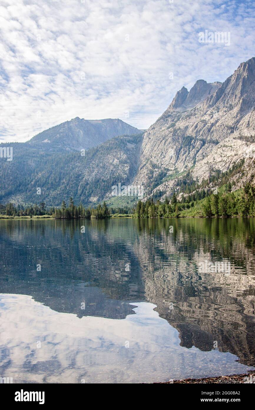 Silver Lake California Portrait | Mono County | Eastern High Sierras | Natural Photography | Wall Decor | Rural | Mountains | Country Living Nature Stock Photo