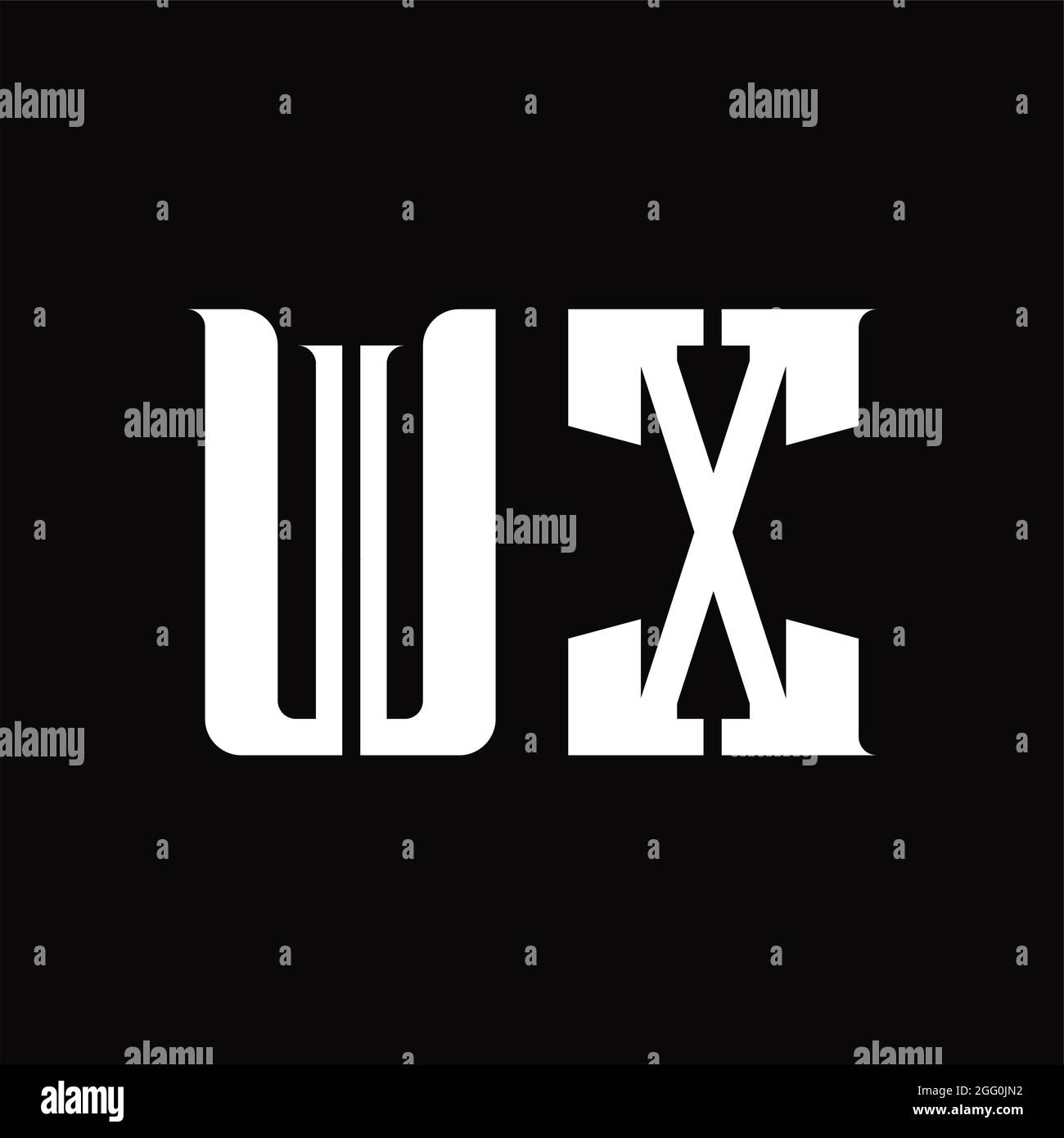 WX Logo Letter Initial Logo Designs Template 2768228 Vector Art at Vecteezy