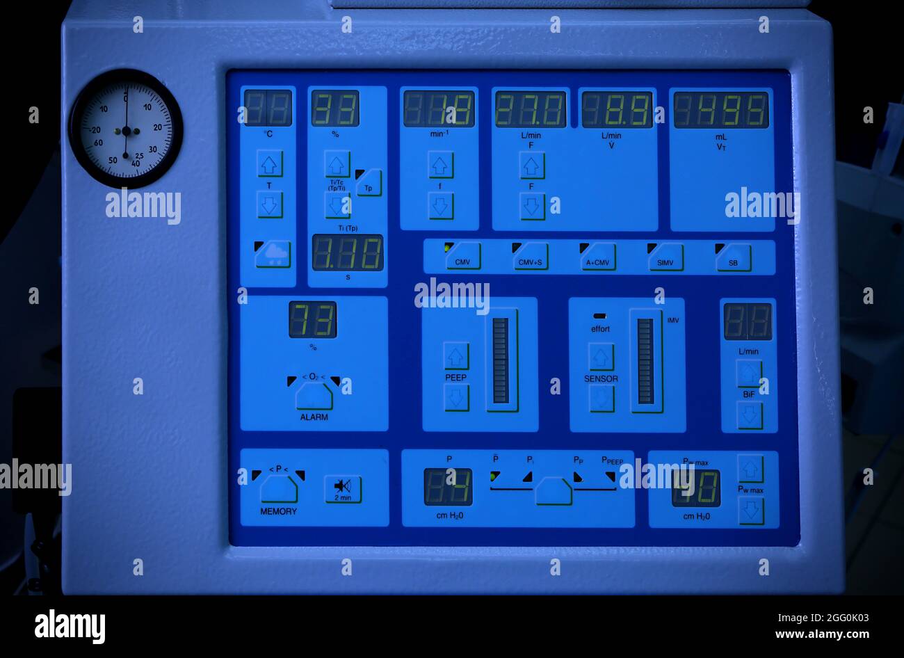 Special medical equipment in modern clinic, closeup Stock Photo Alamy