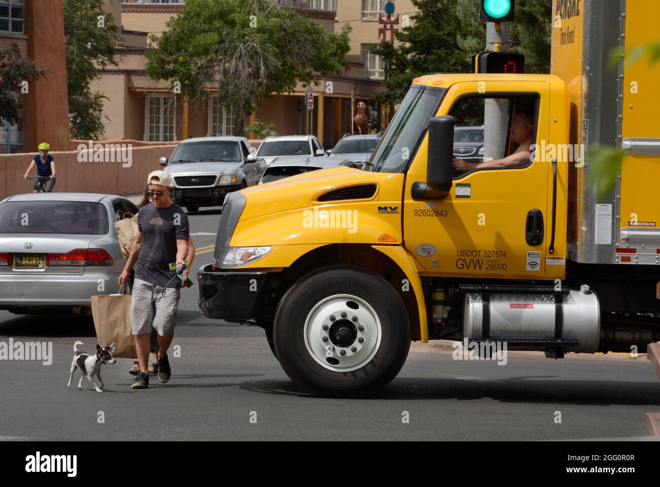 Rented Truck High Resolution Stock Photography And Images Alamy