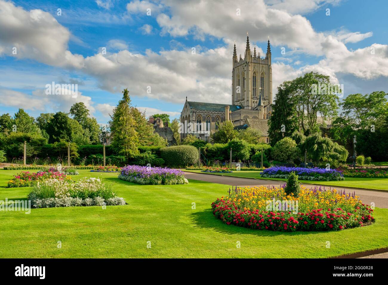 Abbey Gardens, Bury St Edmunds Stock Photo