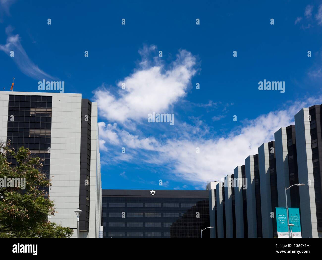 Cedars Sinai Hospital Los Angeles Stock Photo Alamy