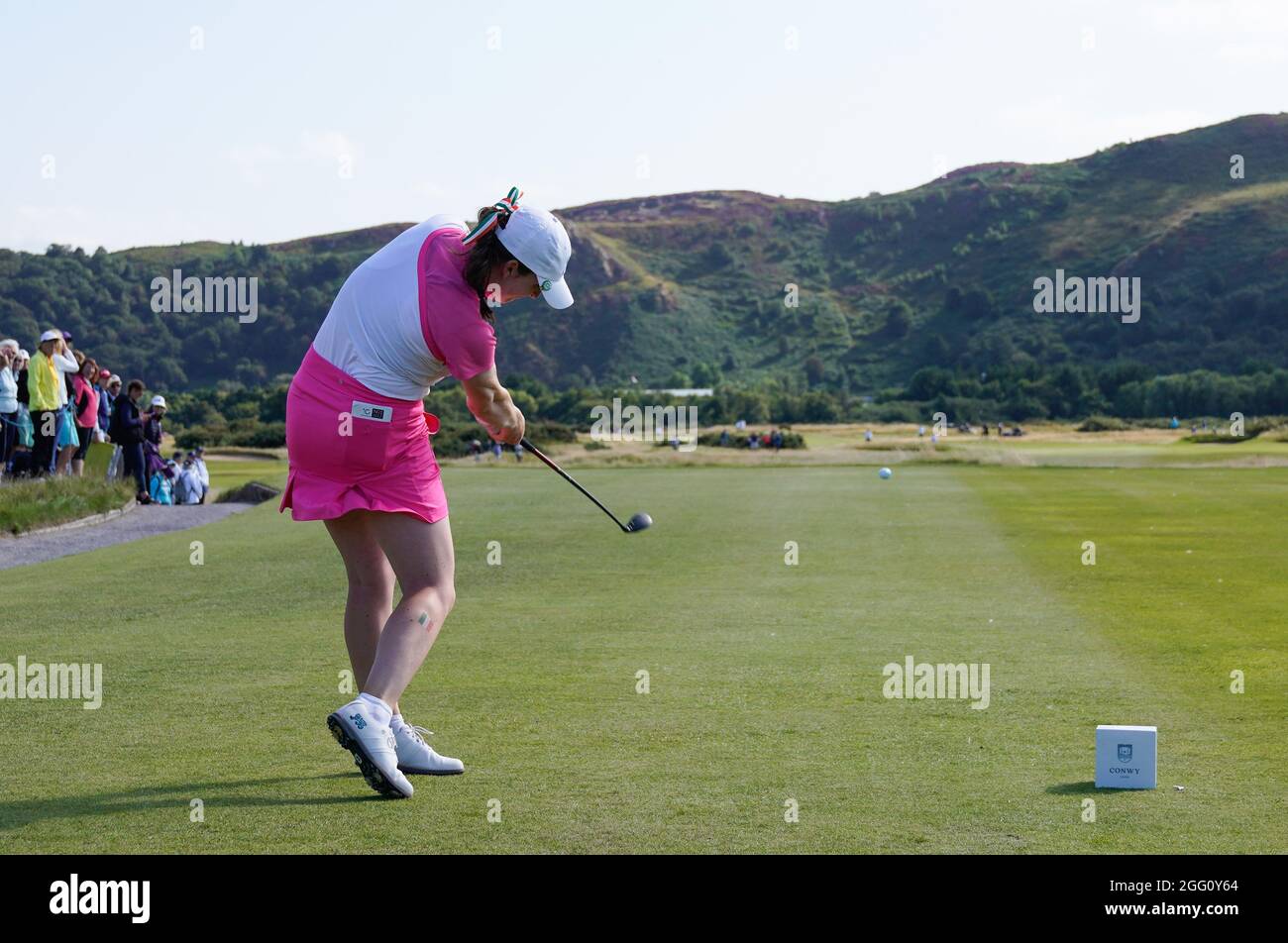 Team GB&I's Lauren Walsh during the 2021 Curtis Cup Day 2 Afternoon