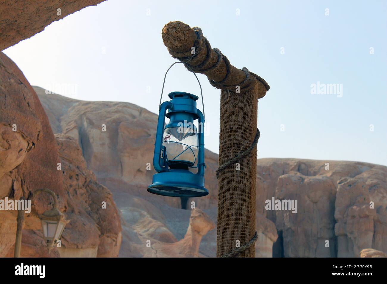 Heritage lamp with kerosene Stock Photo