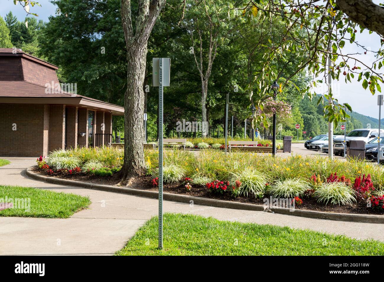 Kentucky. Roadside Rest Stop on Interstate 64 Highway Stock Photo Alamy
