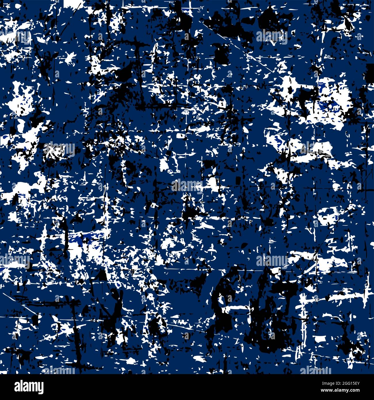 Blue And Black Grunge Texture Distress Texture Of Spots Stains Ink Dots Stripes Design Element For Pattern Grungy Effect Template Stock Vector Image Art Alamy