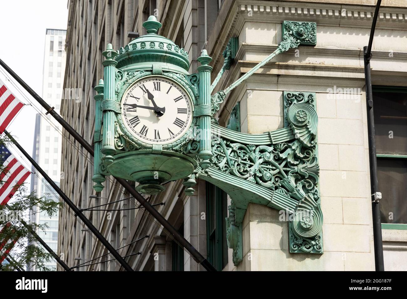 CHICAGO POLICE 1960'S STAR WALL CLOCK