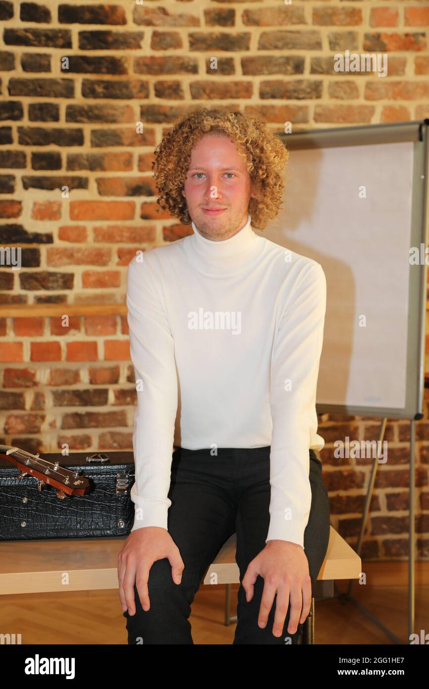 Valentin Kuhn bei den Proben zur 4. Windflüchter Charity Gala zu