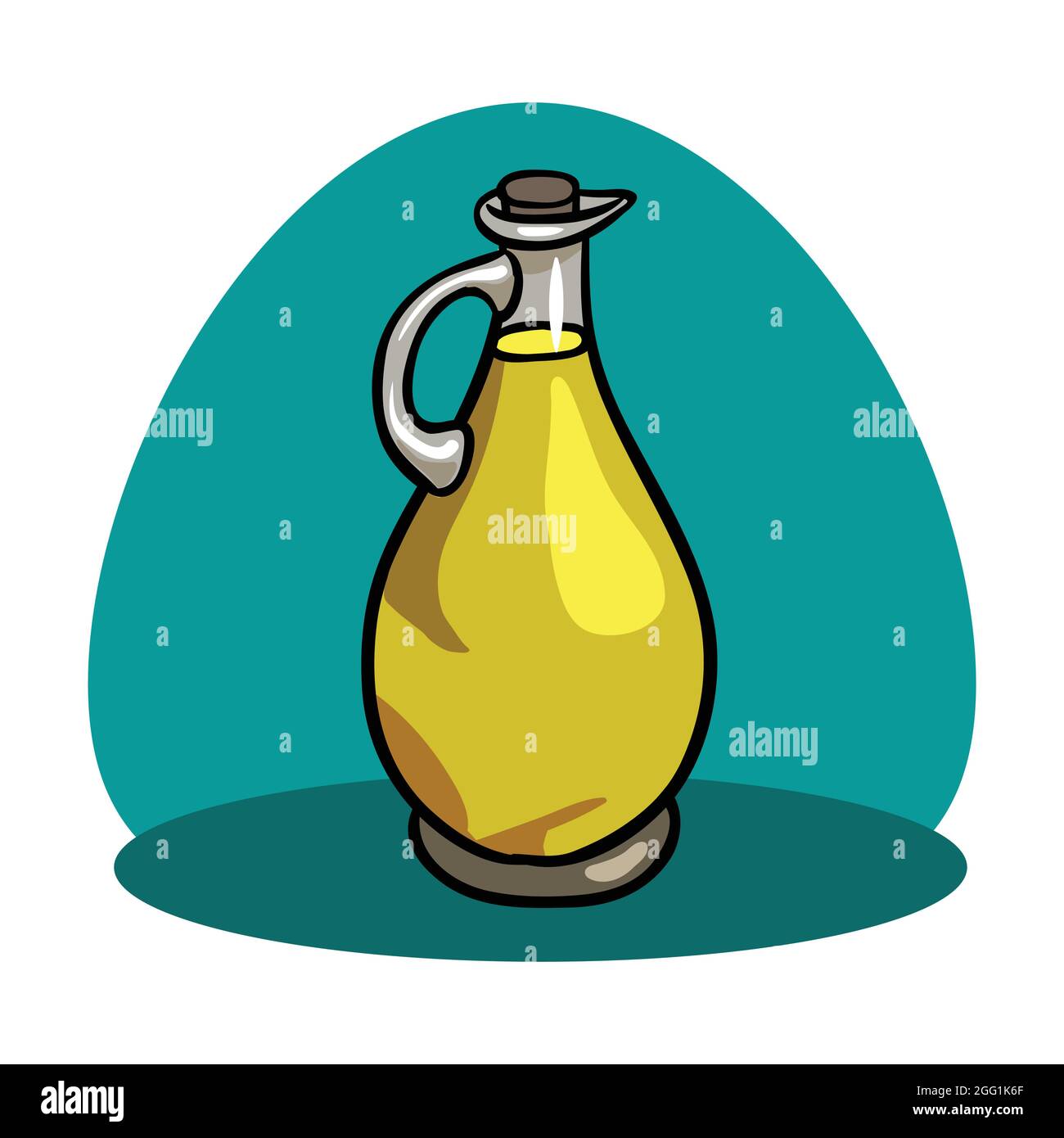 Bottle of olive oil icon. illustration Stock Vector Image & Art Alamy