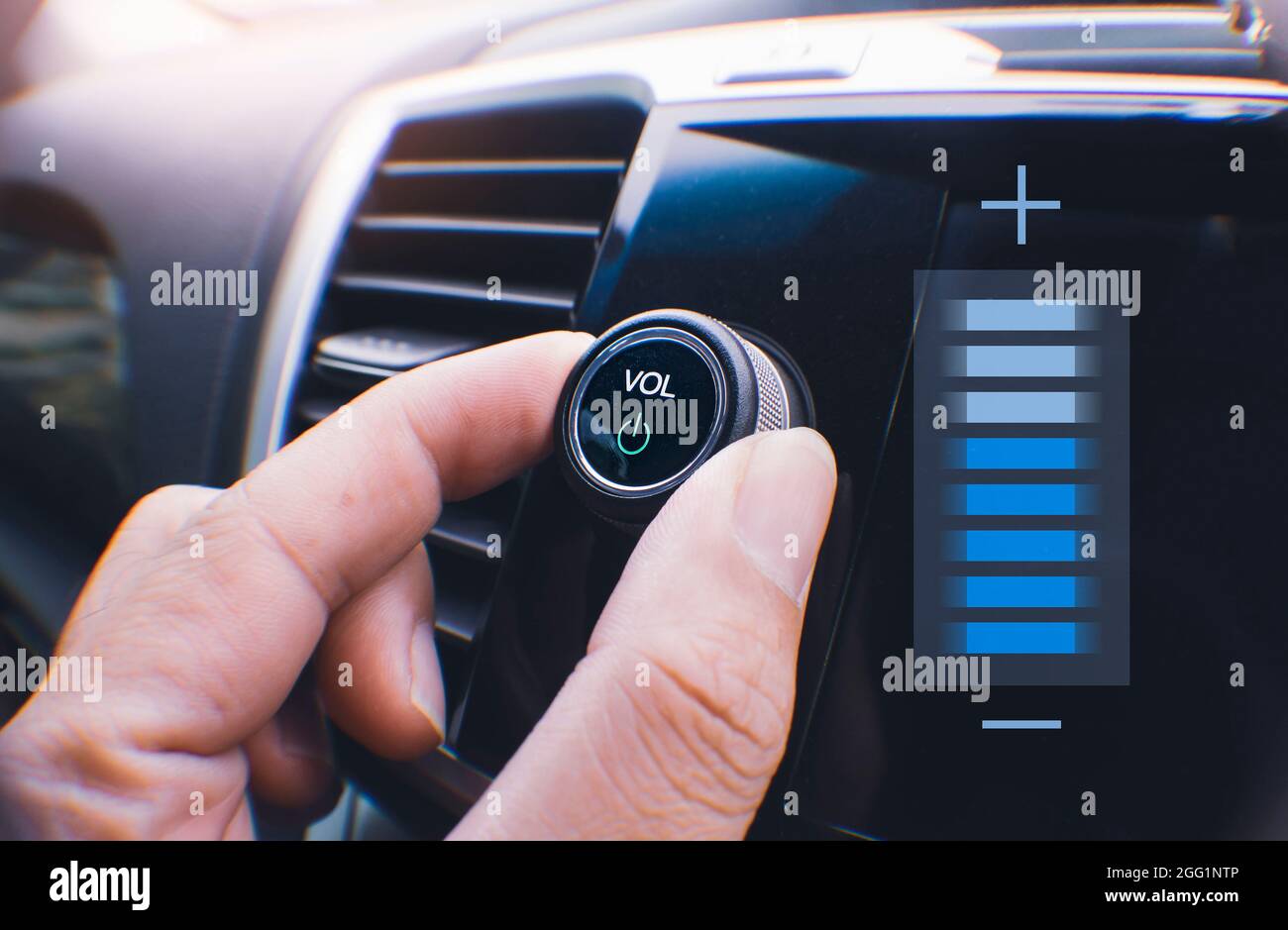 Turning down a dial hires stock photography and images Alamy