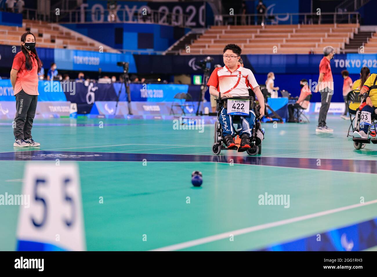 Tokyo paralympics boccia hi res stock photography and images Alamy