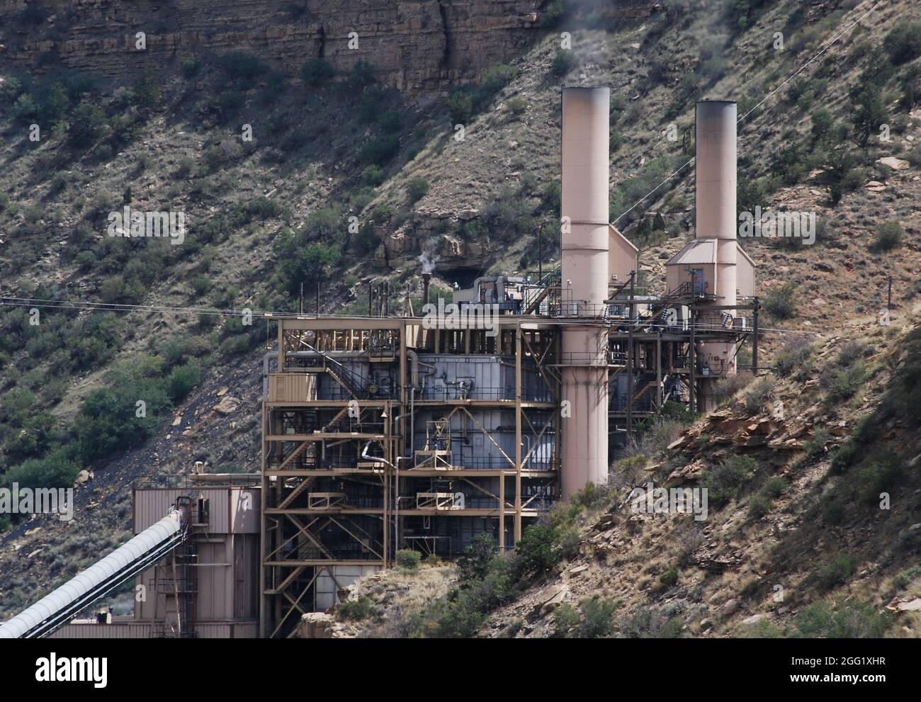 Coal mine in Utah Stock Photo Alamy