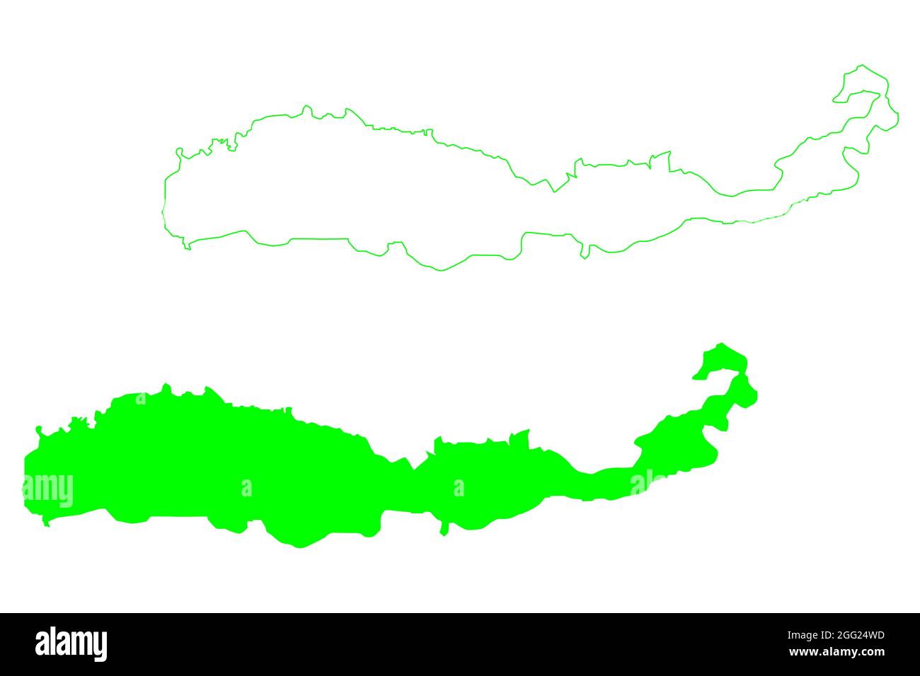 Flores island Republic of Indonesia - Flores Island Republic Of Indonesia Lesser Sunda Islands South East Asia Map Vector Illustration Scribble Sketch Flores Map 2GG24WD