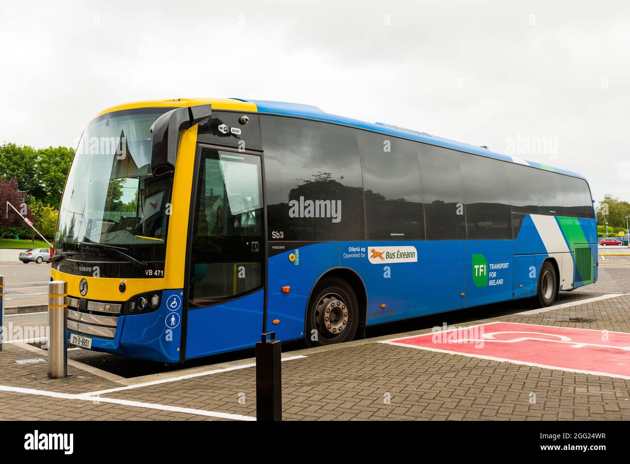 Bus Eireann Volvo B8RLE Sunsundegui SB3 VB 471 in TFI or Transport for