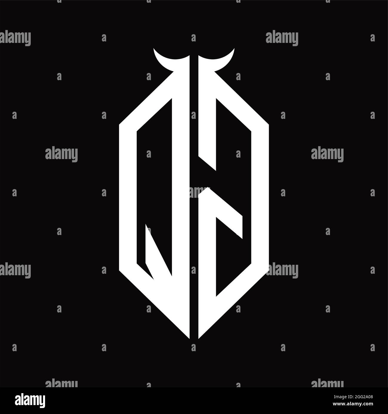 Qg mongram hires stock photography and images Alamy