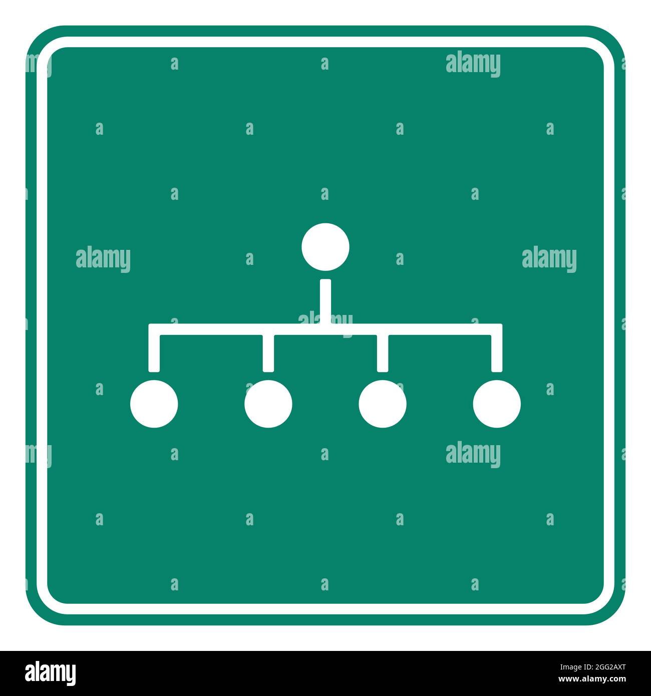 Network and road sign Stock Photo - Alamy