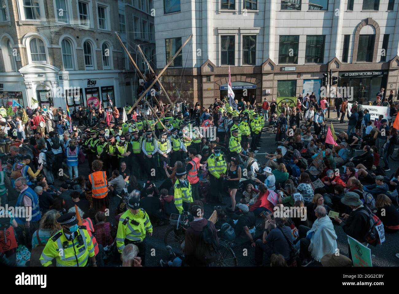 XR target various location around Bank and St Paul's that have profited ...