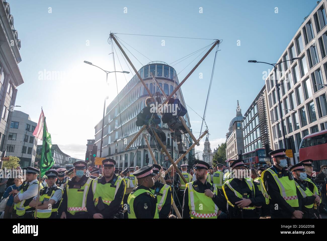 XR target various location around Bank and St Paul's that have profited ...