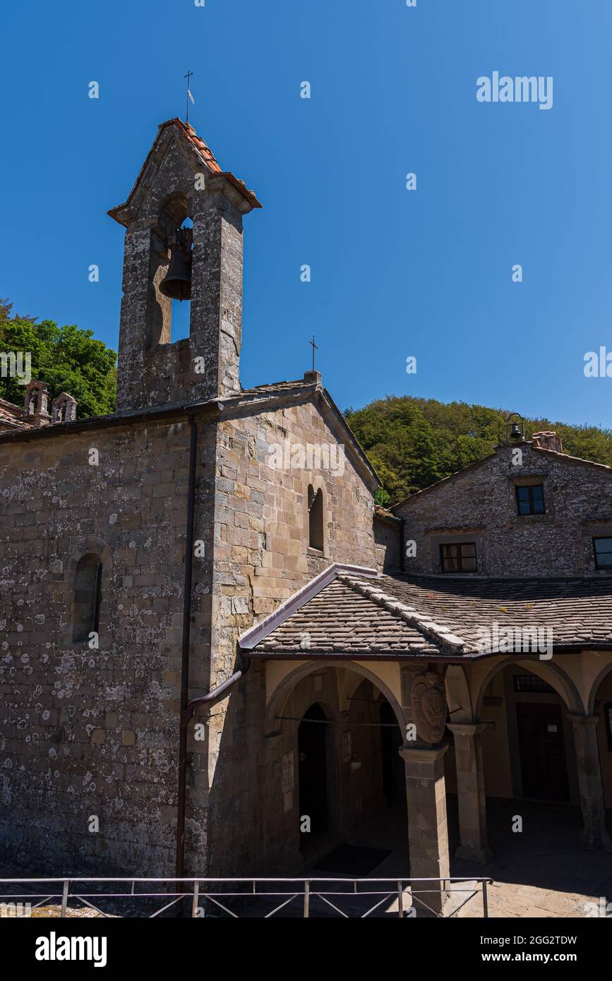 The Franciscan sanctuary of La Verna province of Arezzo is