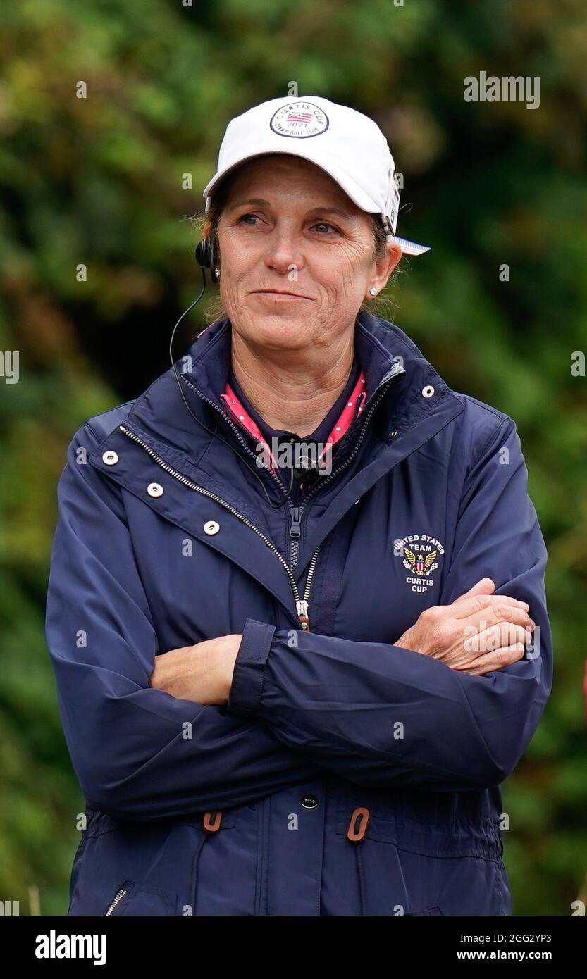 Team Usa S Captain Sarah Ingram During The 21 Curtis Cup Day 1 Morning Foursomes At Conwy Golf Club Conwy Wales On 26 8 21 Steve Flynn Image Of Sport Sipa Usa Stock Photo Alamy