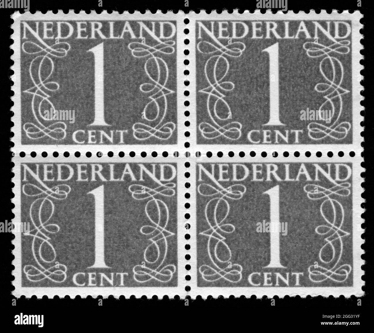 Stamp print in Nederland Stock Photo Alamy