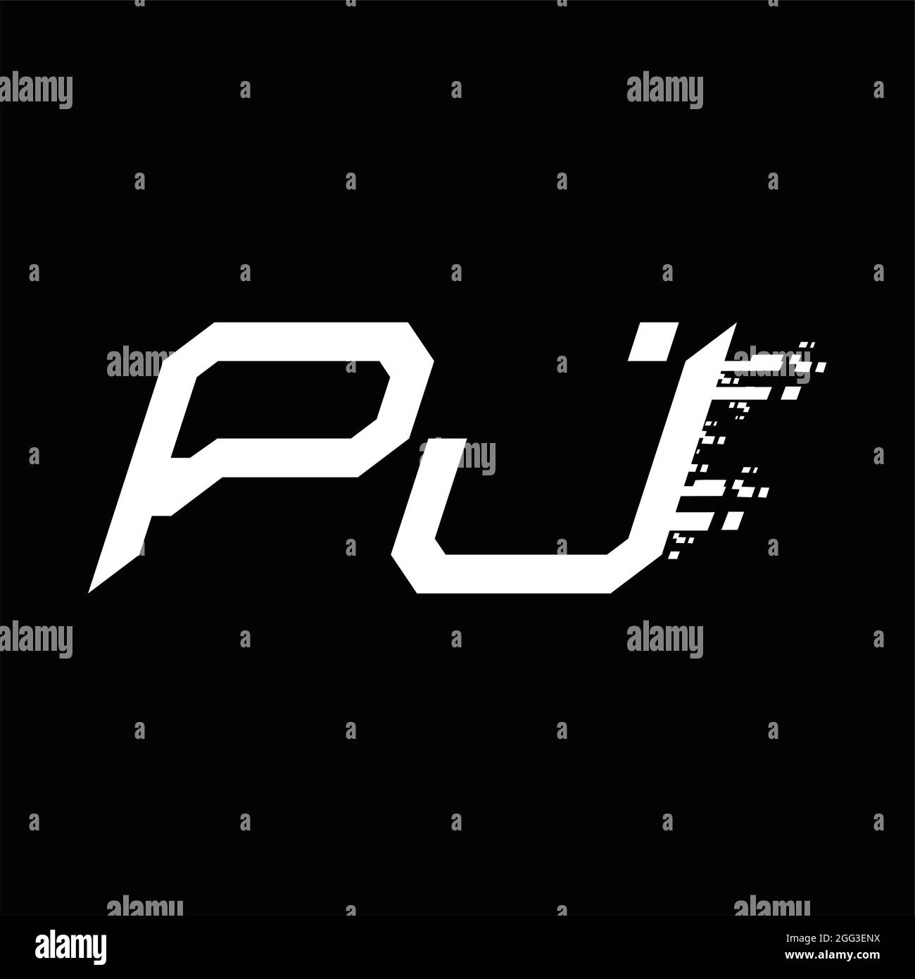 Pj Sign Design Pj technology sign hi-res stock photography and images - Alamy