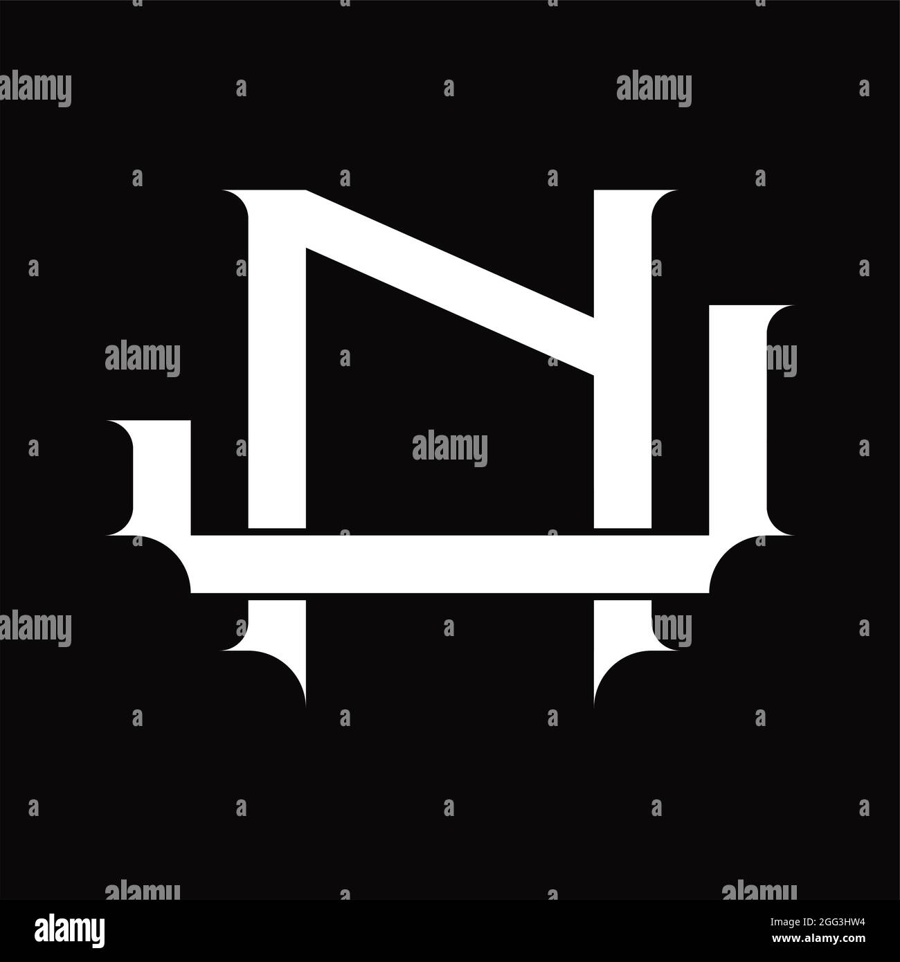 Jn logo Stock Vector Images - Alamy