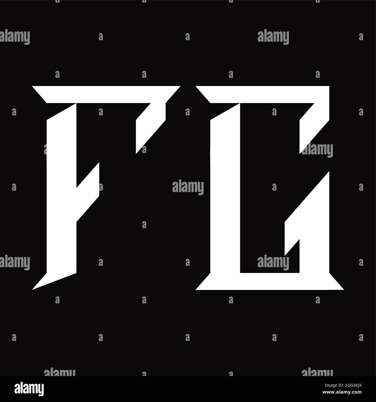 Fg minimal logo hi-res stock photography and images - Alamy