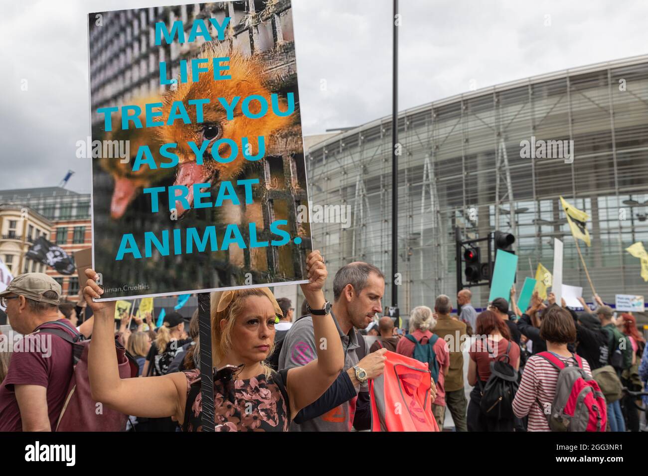 End speciesism sign hi-res stock photography and images - Alamy