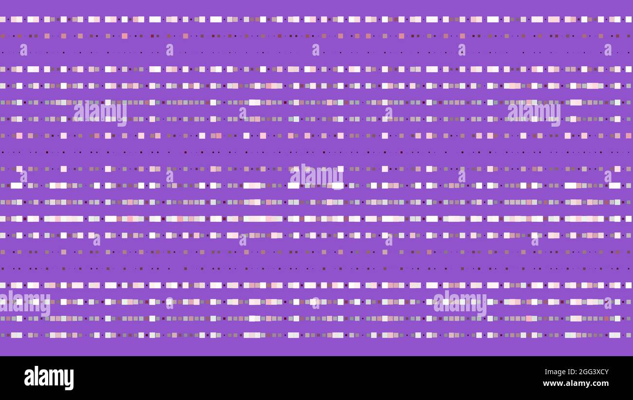 Labyrinth design. Mosaic style on purple background. Stock Vector