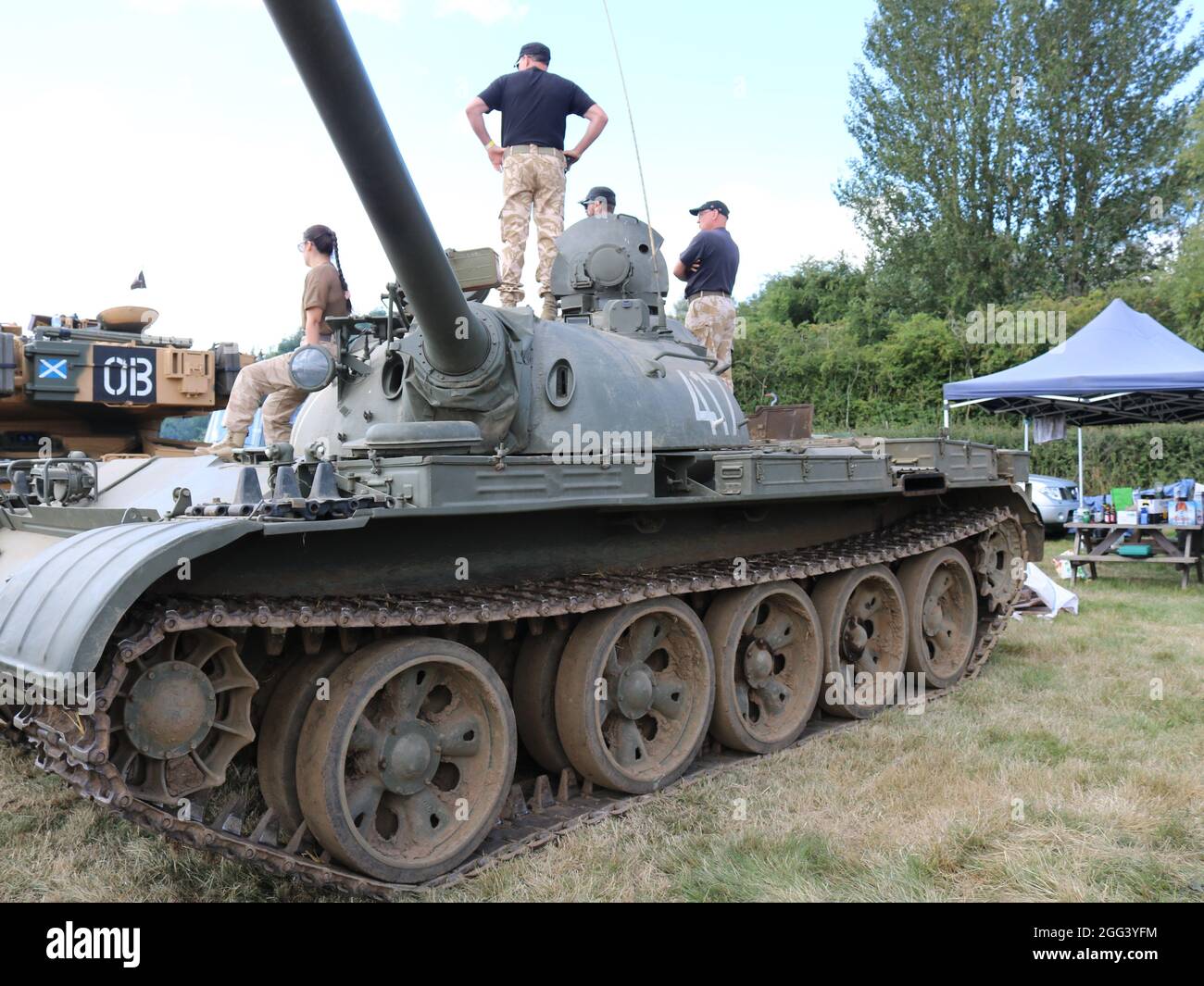 Tanks, Trucks and Firepower Show 2021 Military Tank Russian T54