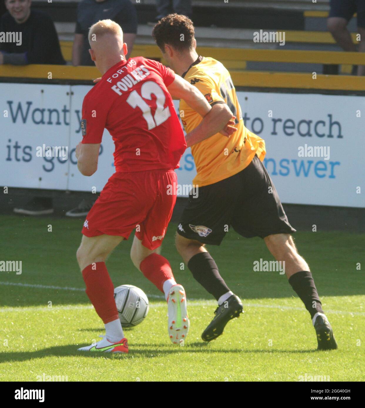 Southport Fc Home Matches Stock Photo Alamy