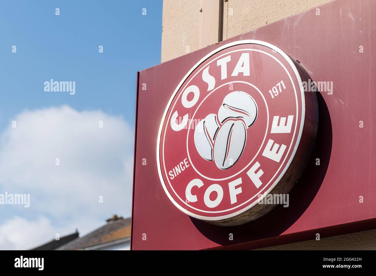 Costa Coffee Logo Stock Photo