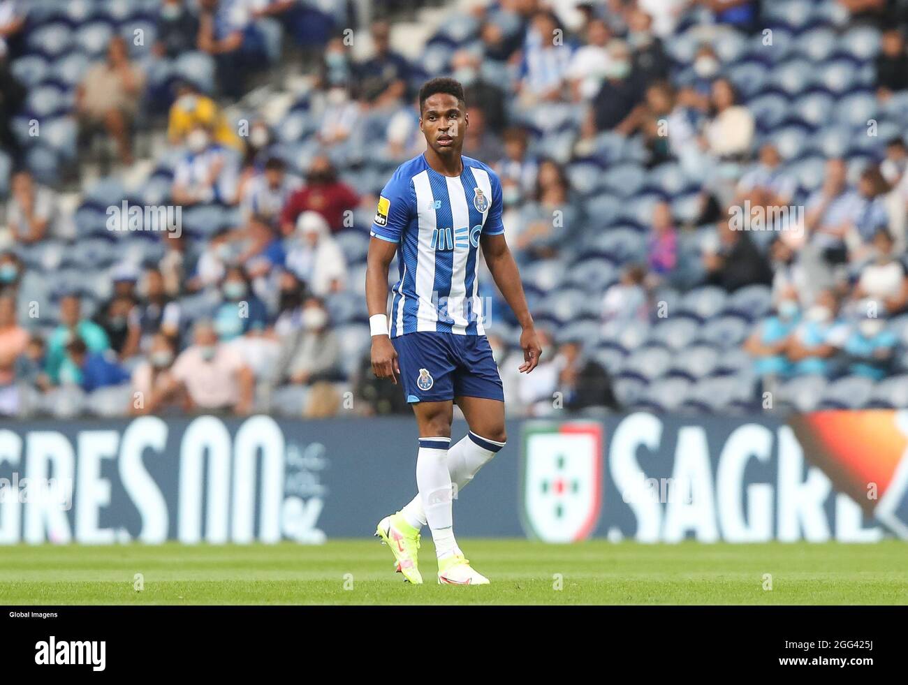Porto, 08/28/2021 - This afternoon, FC Porto hosted FC Arouca at EstÃdio do  Dragão in a game of the 4th round of the I League for the 2021/2022 season.  Wendell (Ivan Del