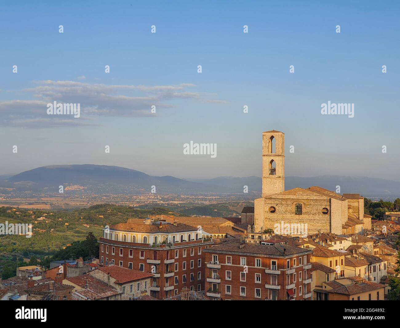 Perugia Rocca Rocca paolina fortress hi-res stock photography and images - Alamy