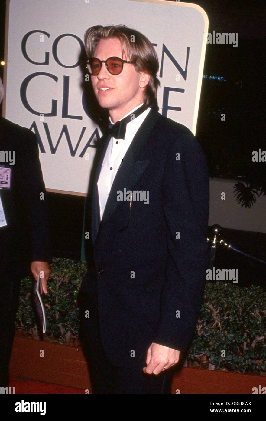 Val Kilmer at the the 51st Annual Golden Globe Awards on January 22, 1994 at the Beverly Hilton Hotel in Beverly Hills, California. Credit: Ralph Dominguez/MediaPunch Stock Photo