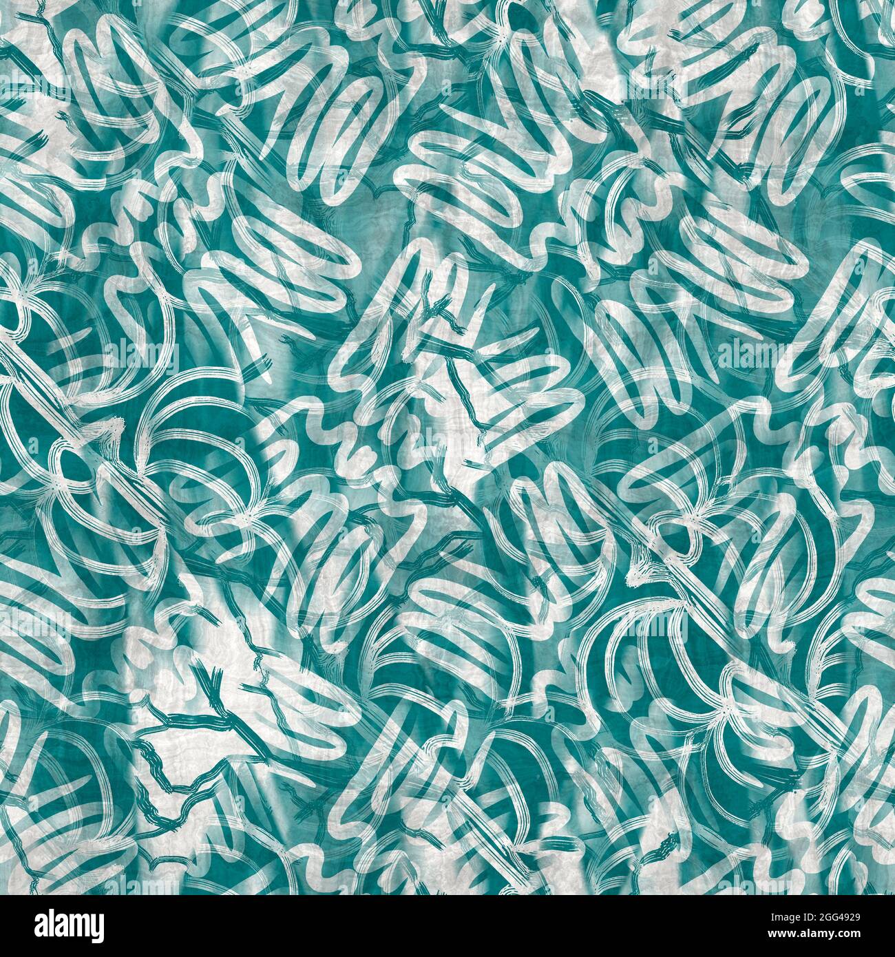 2tone Pattern Seamless two tone hand drawn brushed effect pattern swatch Stock Photo ...