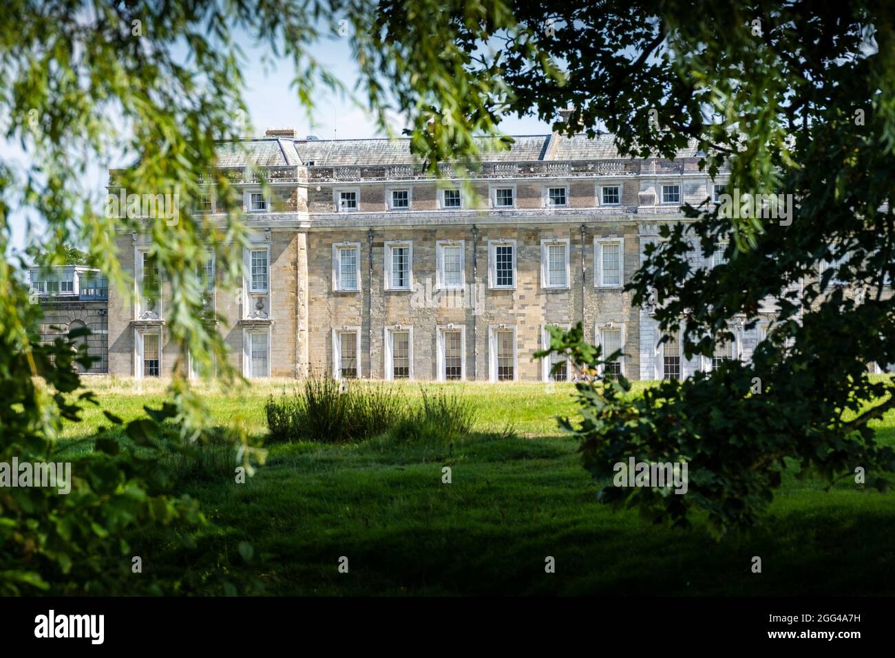 Petworth House National Trust property and estate in West Sussex in the UK. 2021 Stock Photo