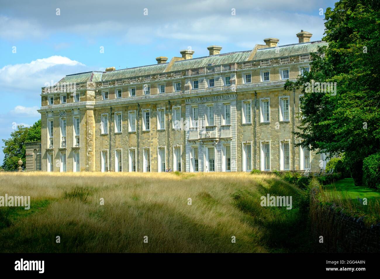 Petworth House National Trust property and estate in West Sussex in the UK. 2021 Stock Photo