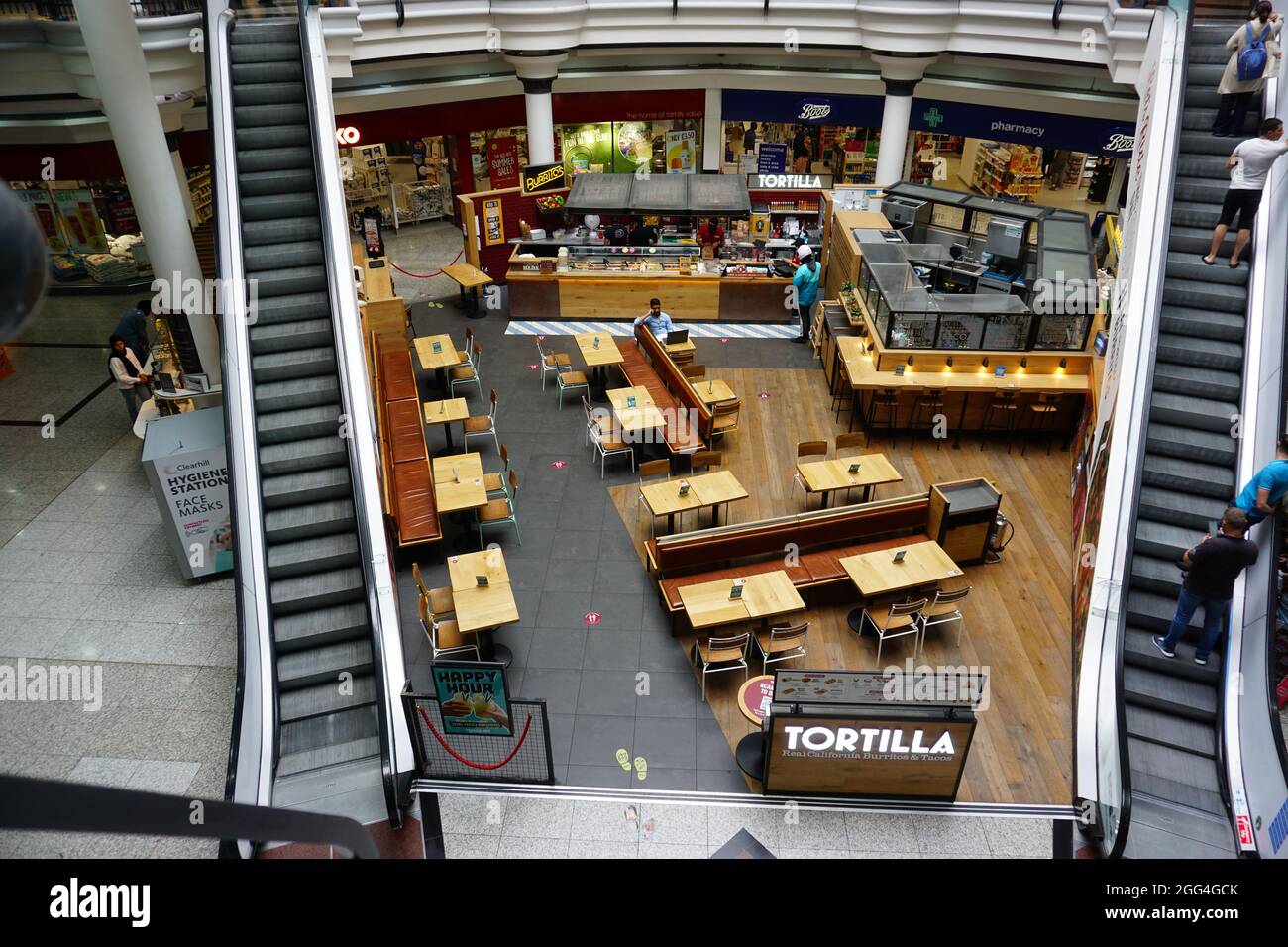 Tortilla restaurant in St Shopping Centre in Harrow, London